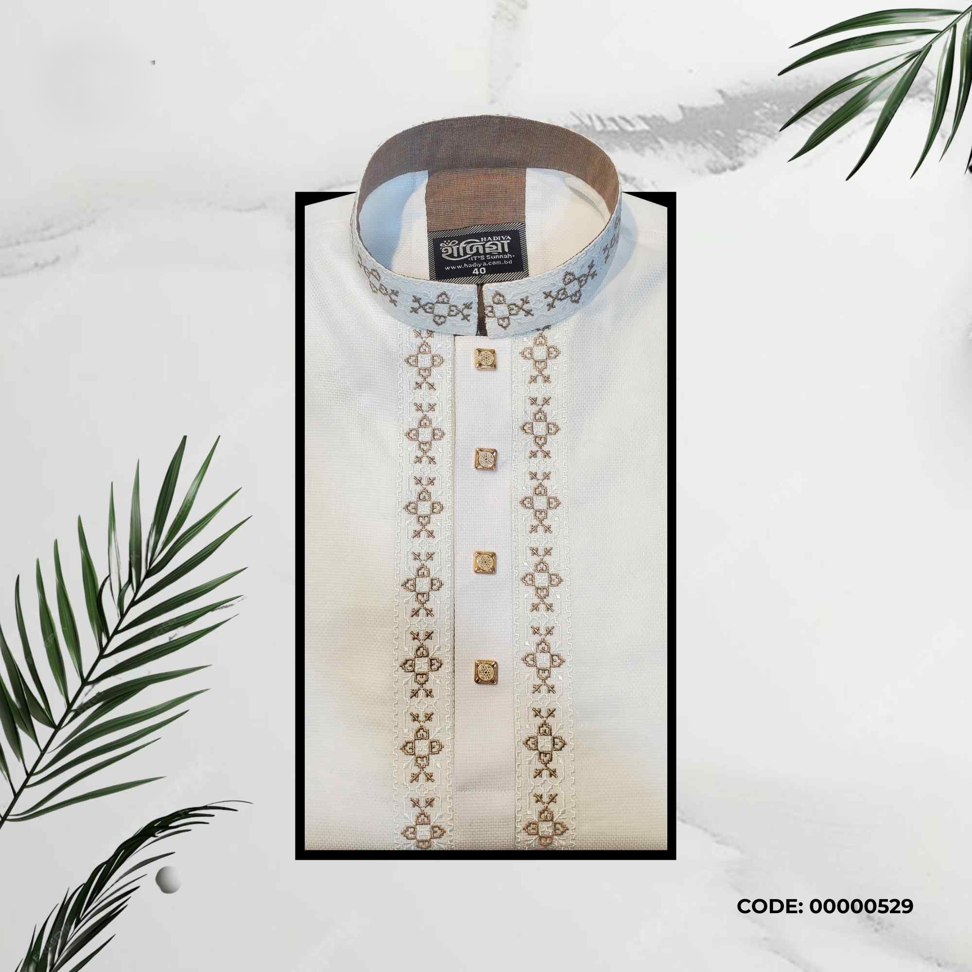 Men’s Premium Embroidary Panjabi 001A